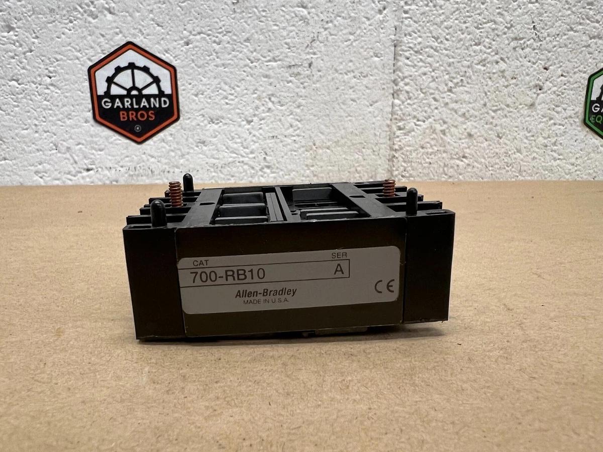 Used Allen Bradley 700-RB10 Control Relay Accessory