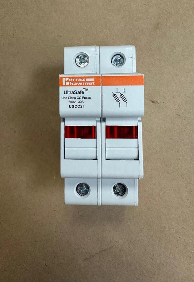 Ferraz Shawmut Mersen USCC2I Fuse Holder
