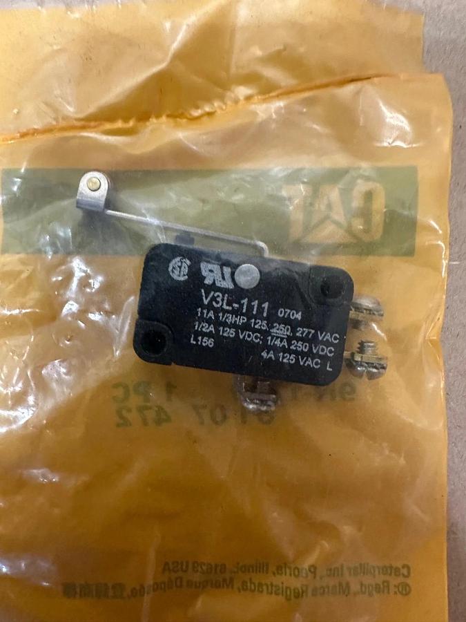 Used CAT 9N-1750 Transmission Neutralizer Limit Switch *FACTORY SEALED NEW*