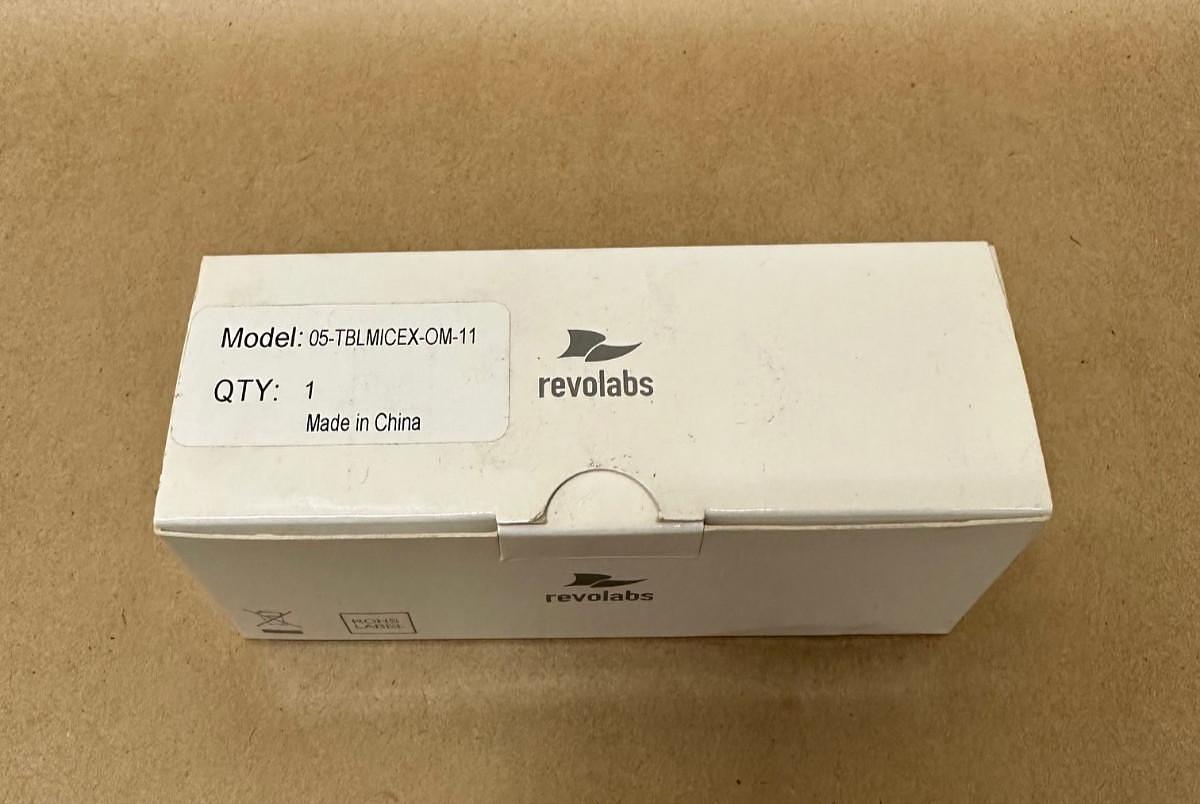 Used Revolabs 05-TBLMICEX-OM-11 Solo Tabletop Boundary Wireless Microphone *NEW*