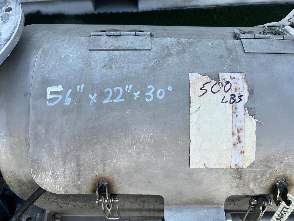 Used Taylor Products Model APV (2013) Prater Sifter, Eriez Bar Magnets, Dust Shroud