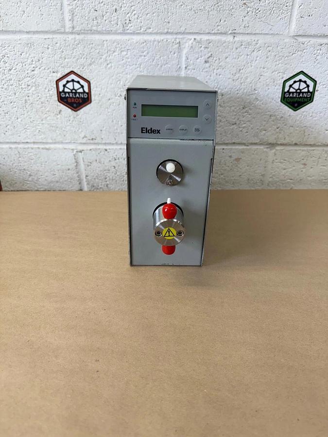 Used Eldex Corp 5966 Optus 1SM, Pressure Metering Pump, 1/8 Head, 0.003 to 5 mL/min