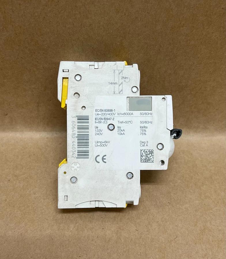 Used Schneider Electric iC60N C10, 230/400V, Circuit Breaker