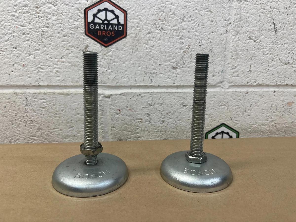 Used Bosch 8981004235 Carbon Steel Base Feet - Lot of 2