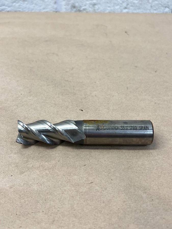 Used Accupro 55171789 3/4x3/4x1-5/8x3-7/8 Endmill