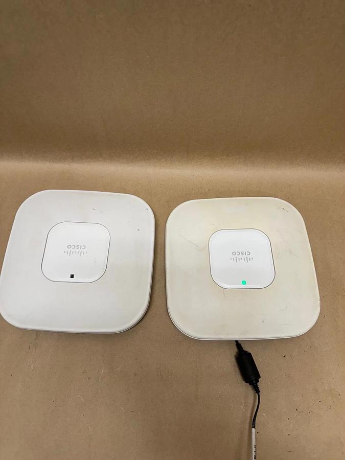 Used Cisco AIR-AP1142N-A-K9 Wireless WiFi Access Point - Lot of 2