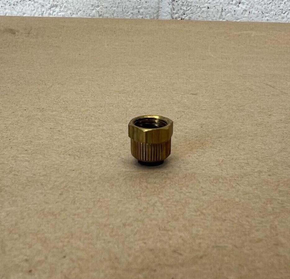 Parker 61P-6 3/8” Brass Poly-Tite Nut + Sleeve Fitting (includes 75 pcs)
