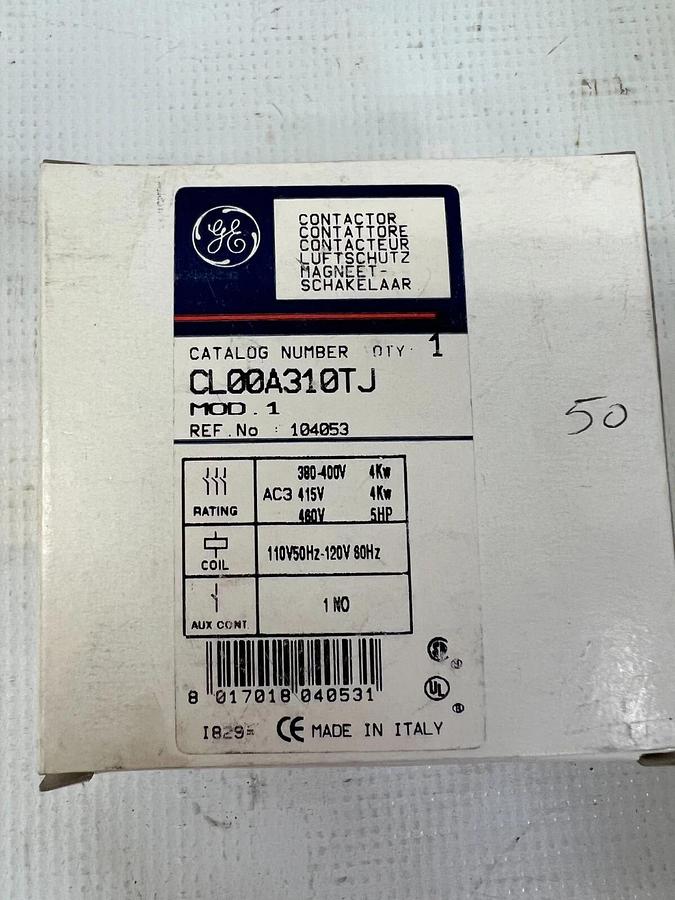 Used General Electric CL00A310TJ Contactor