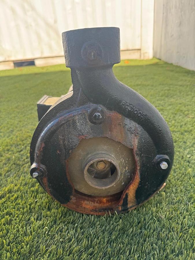 Used Dayton 4ZA44A Centrifugal Pump, w/ Dayton LTDI23TD 7.5Hp Motor @ 3450 RPM