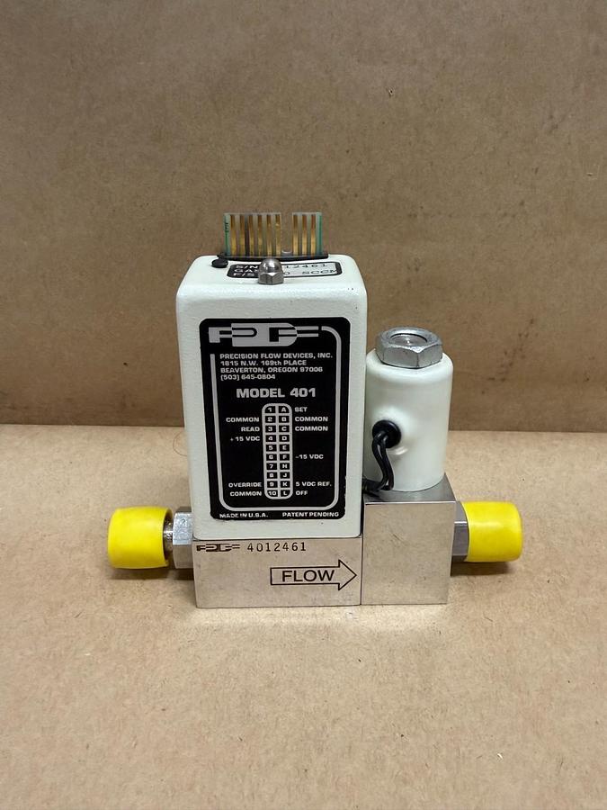 Used Precision Flow Devices Model 401 Mass Flow Controller