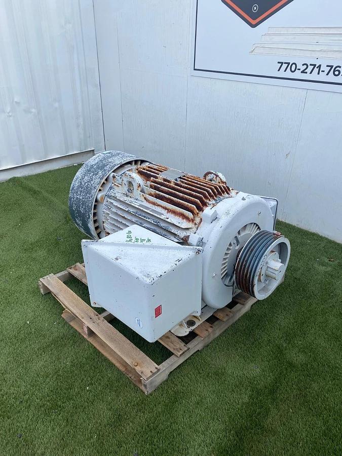 Used Lincoln Motors CC449S4S200T6025AB1HT1RB, 200 HP Motor, 1785 RPM