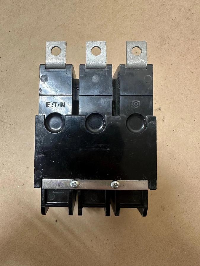 Used Eaton GHB3015 15A 3 Pole Circuit Breaker, Broken Shell
