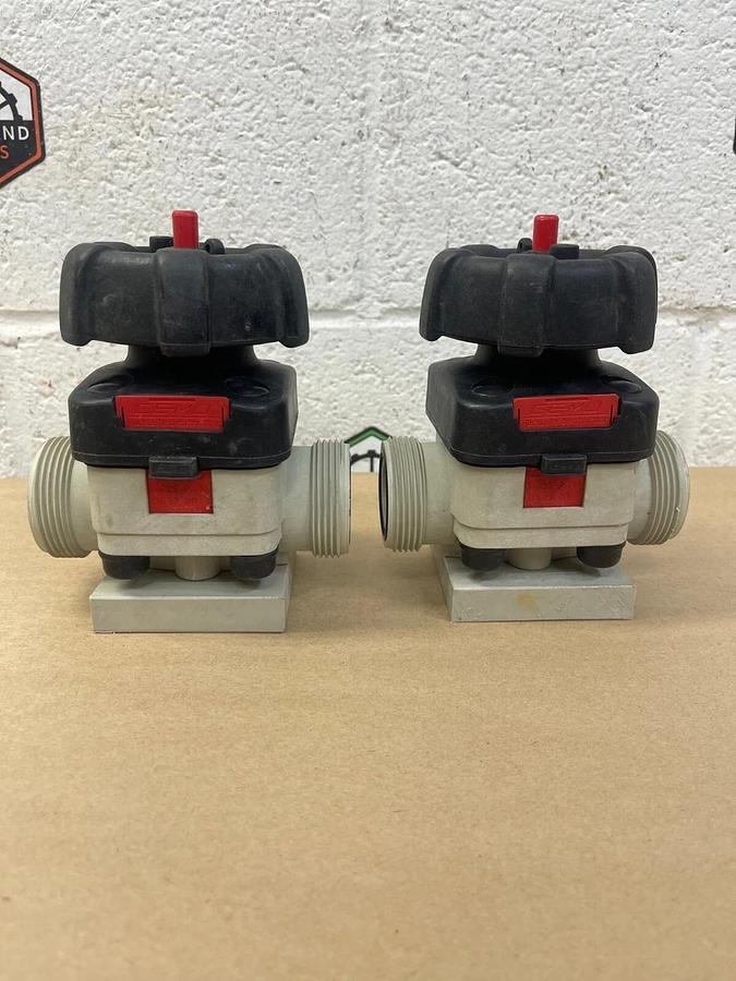 Used Gemü DN25 PN10 DA32 Diaphragm Valve - Lot of 2