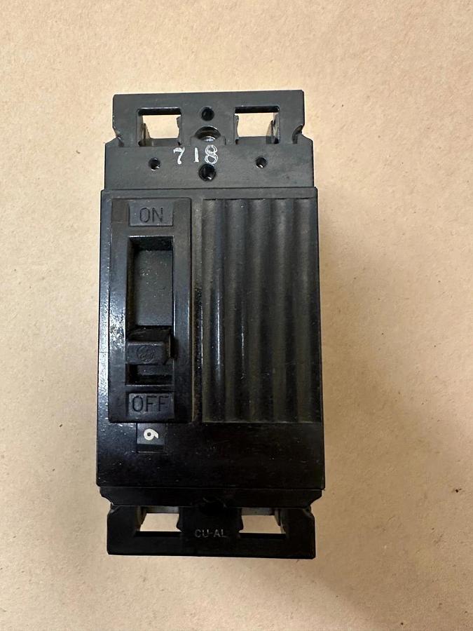 Used General Electric TEI22050 50A 2 Pole Circuit Breaker