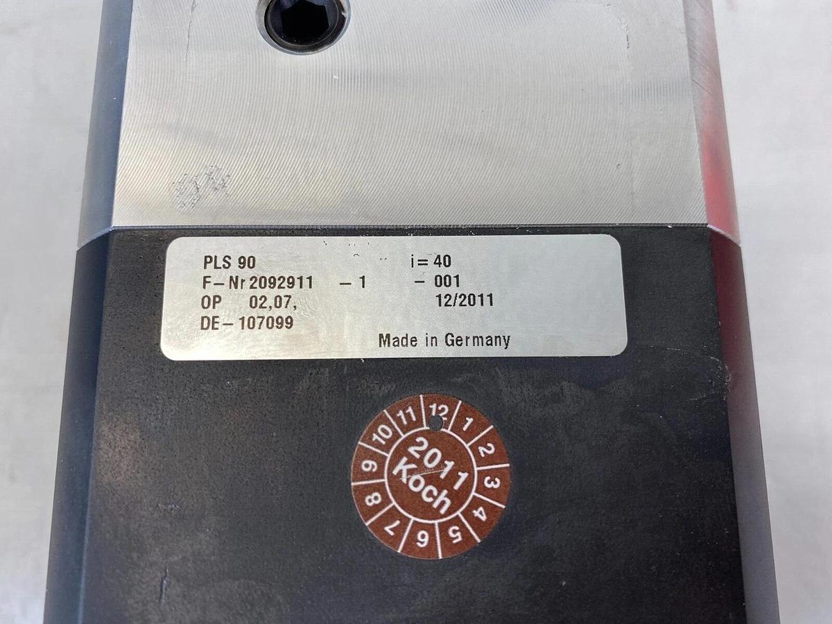 Used Neugart PLS 90 i=40 Gearbox