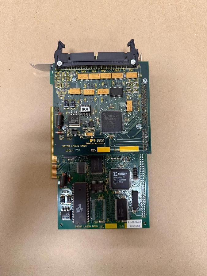 Used Sator Laser GMBH Board UI01.1 UMK2.1 Loet Acquisition Card