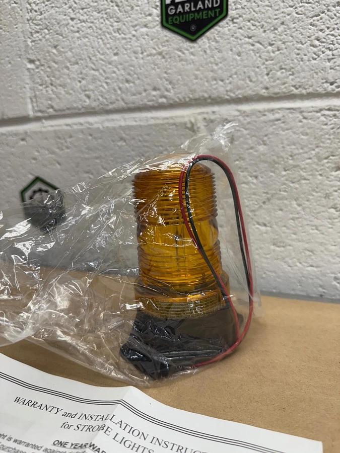 Used Meteorlite 5 Forklift Strobe Light (Amber) 12-80 VDC *NEW*