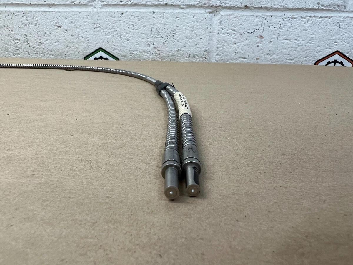 Used Banner Engineering BAM.752S Fiber Optic Cable 25” Long