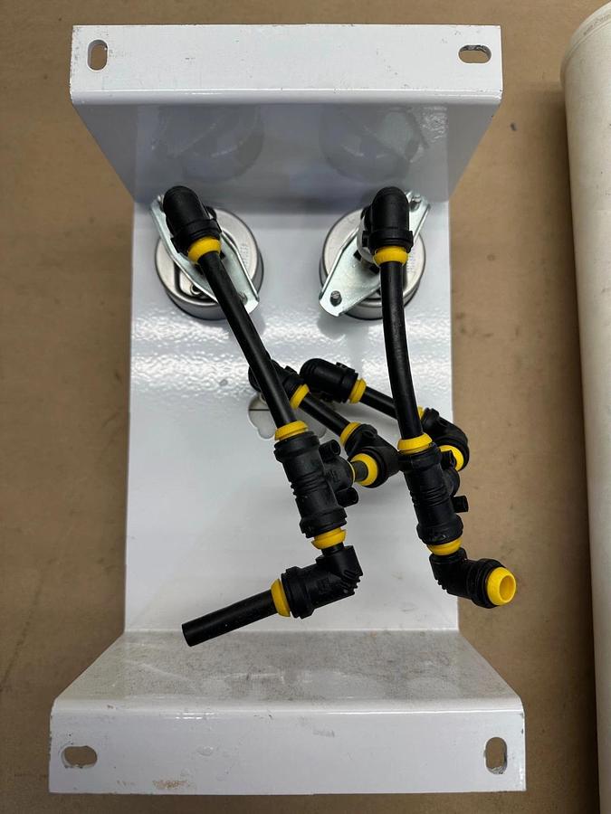 Used Millipore QGARDTL01 Polishing Cartridge with Dials