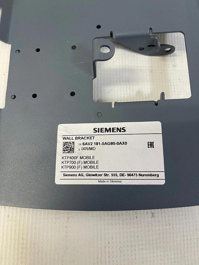 Used Siemens 6AV2181-5AG80-0A0 Wall Holder / Bracket, Type 13
