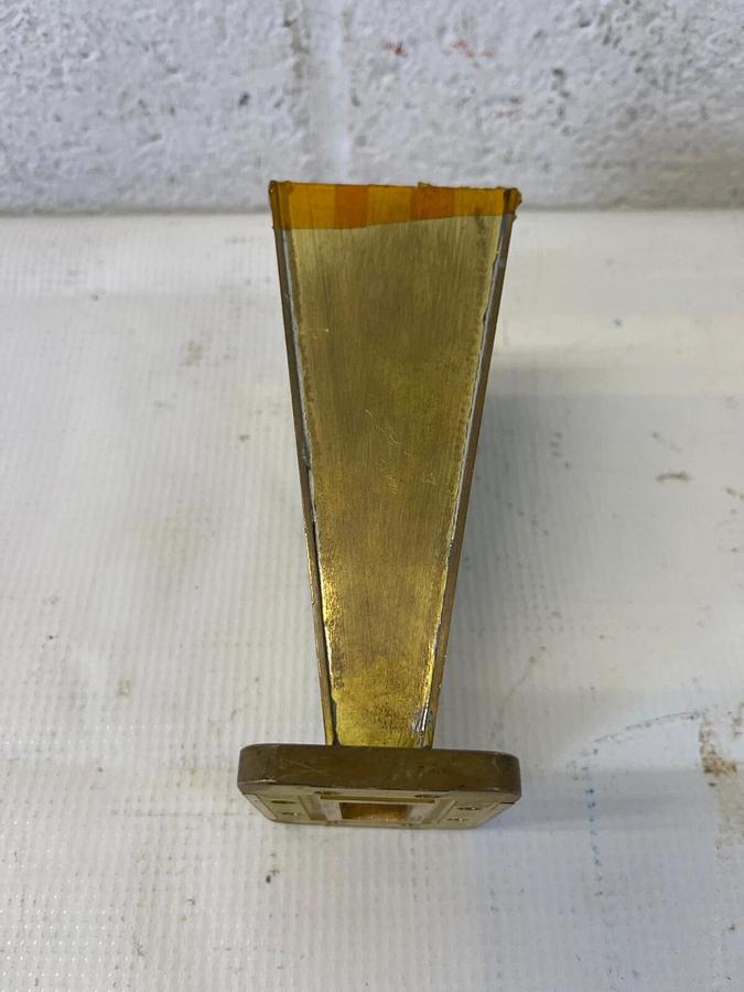 Used Penn Engineering 9046-4B15-NN WR-112 Flange- CPRG Brass Horn 15 dB