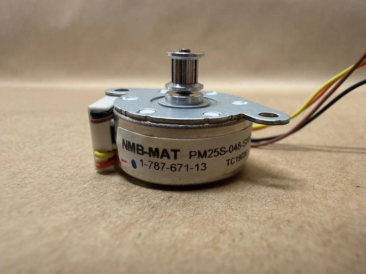 Used NMB-MAT PM25S-048-SNN3 Stepper Motor