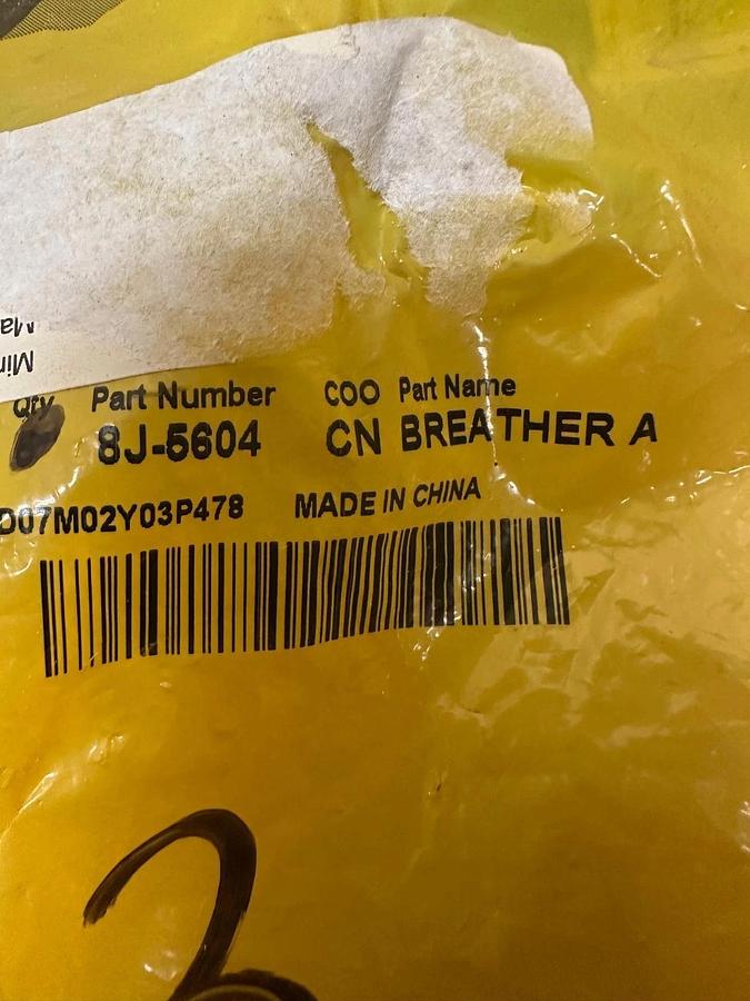 CAT 8J-5604 Filler Breather *NEW* Qty 3