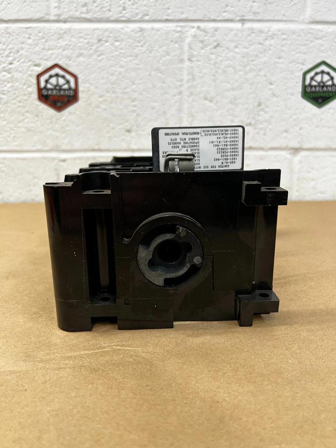 Used Allen Bradley 595-A;-B Disconnect Switch