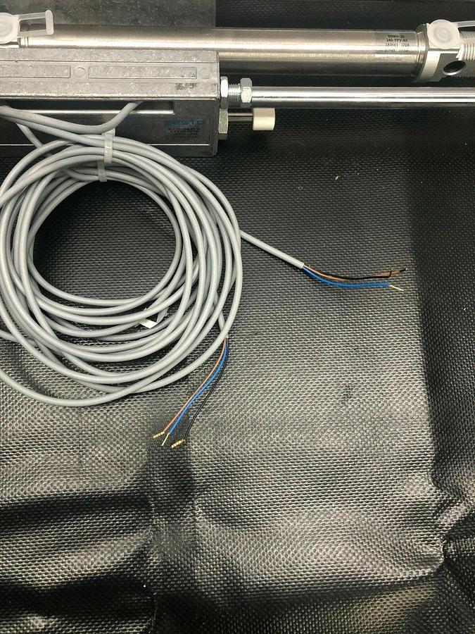 Used Festo SLE-20-160-KF-A-G-CV-CH-PV-PH Guided Linear Actuator