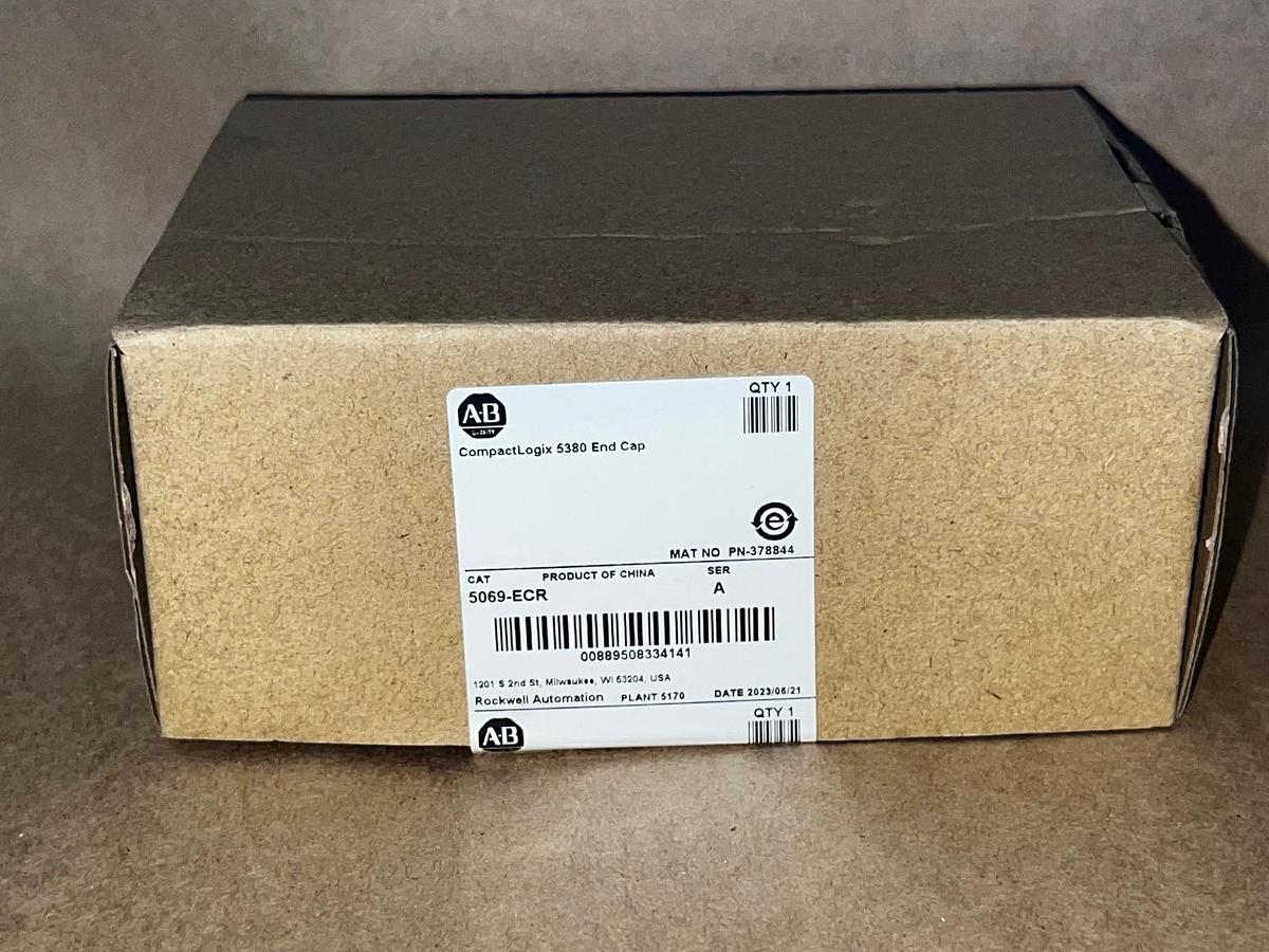 Allen Bradley 5069-ECR Ser A CompactLogix 5380 End Cap *NEW*