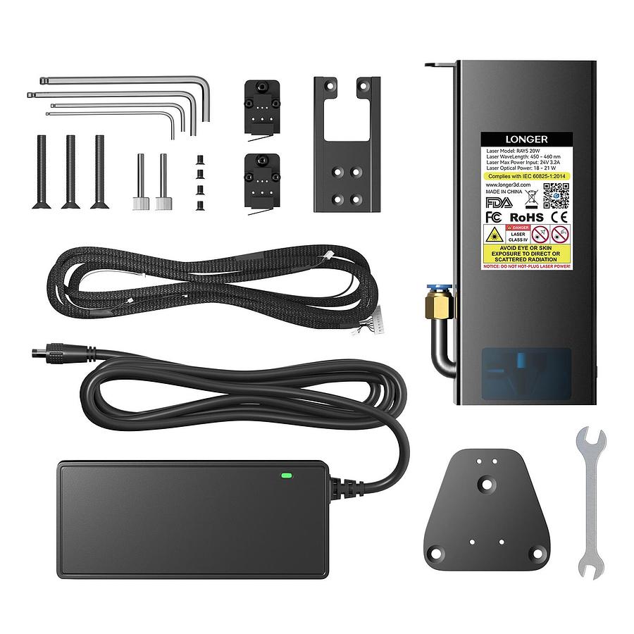 Used Photonetics 3642 HE 1530 Variable Laser Source Head-Tunics 1530