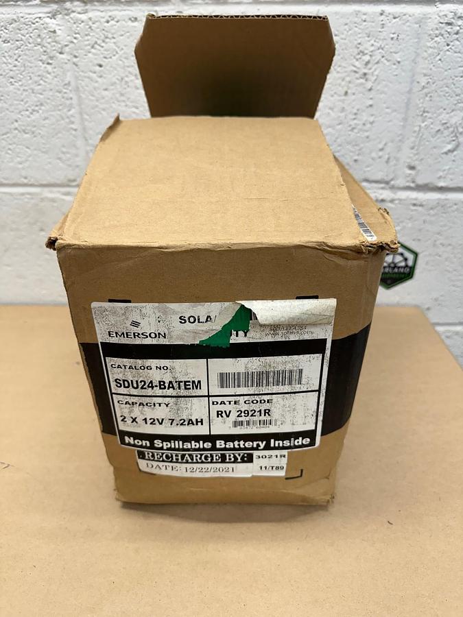 Emerson SDU24-BATEM Battery Module *NEW*
