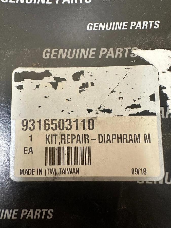 Used CAT 9316503110 Diaphragm Repair Kit *FACTORY SEALED NEW*