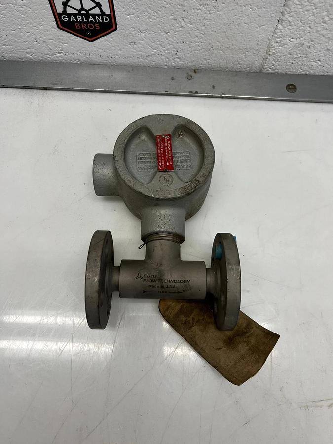 Used EG&G Flow Technology FT6-8C1NW-LEG-2 Flow Meter Flange Appleton GR Type L Box
