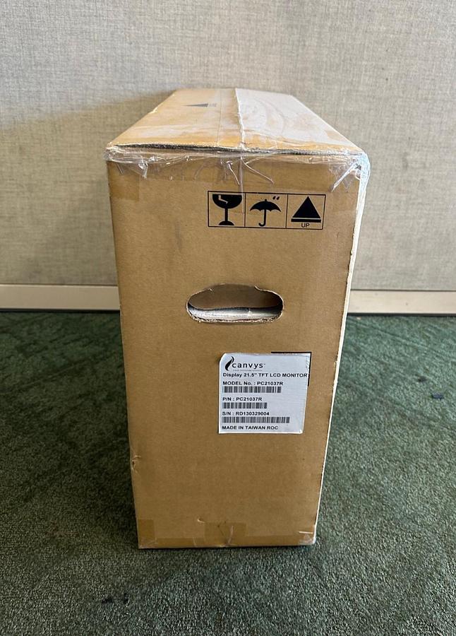 Used Canvys PC21037R Display 21.5” TFT LCD Monitor *FACTORY SEALED*