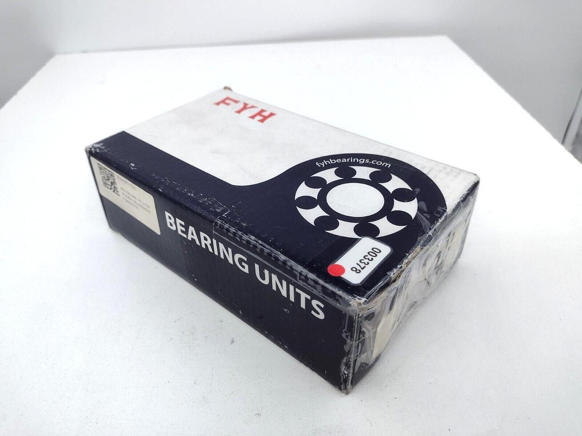 Used PTI Industries P207 Pillow Block/ Bearing Housing, 1-1/2”