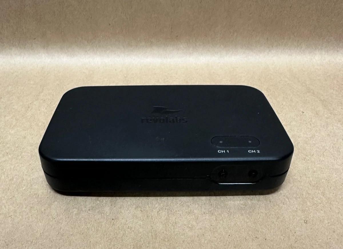 Used Revolabs 02-HDDUAL-NM Dual-Channel Wireless Microphone System *NEW*