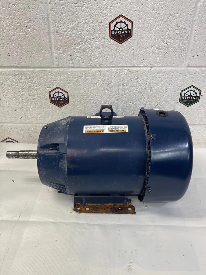 Used Marathon Electric HVN 184TTFR14012AA Motor 5 HP 60 Hz 3475 RPM 3-phase