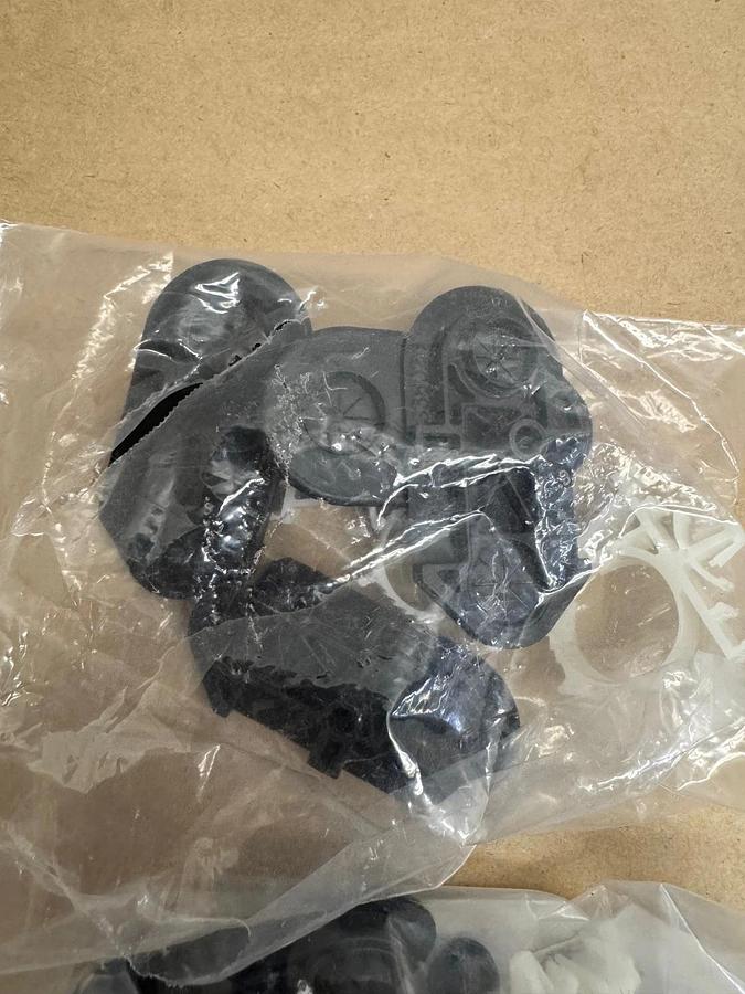 Used Rittal VX PLINTH Front Rear Set, Parts Only