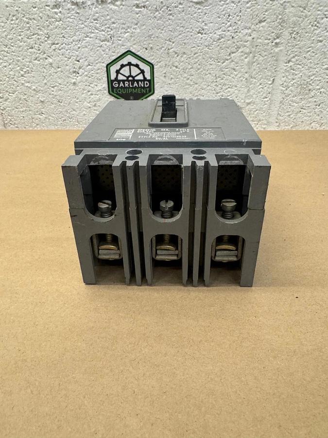 Used Westinghouse HFB3040L Circuit Protector, 40 A, 3 Pole, 600 VAC