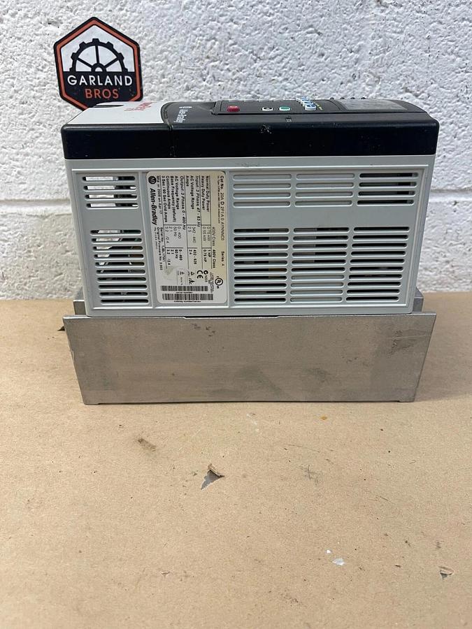 Used Allen Bradley 20 A 2P1A0 AYNNNC0 Power Flex 70, 1 HP, 480V, w/o Wire Holder