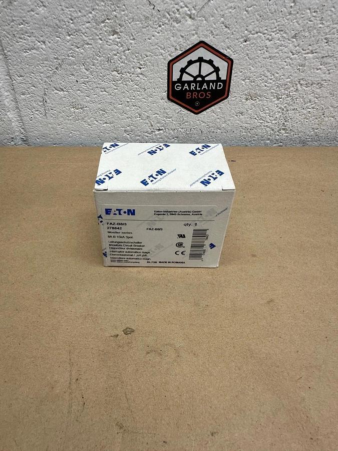 Eaton FAZ-B8/3 Circuit Breaker *NEW*