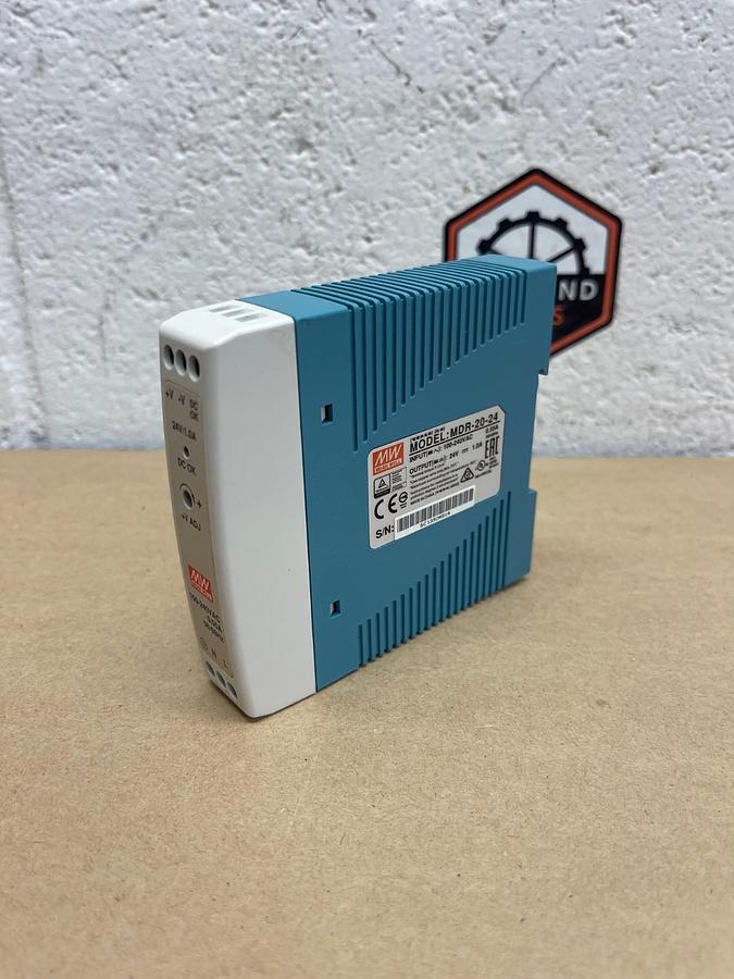 Mean Well MDR-20-24 AC to DC Power Supply Module, 24V, 1A *NEW*