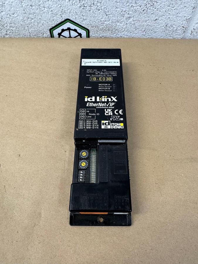 Used Itoh Denki IB-E03B-N Ethernet IP Drive Roller Controller