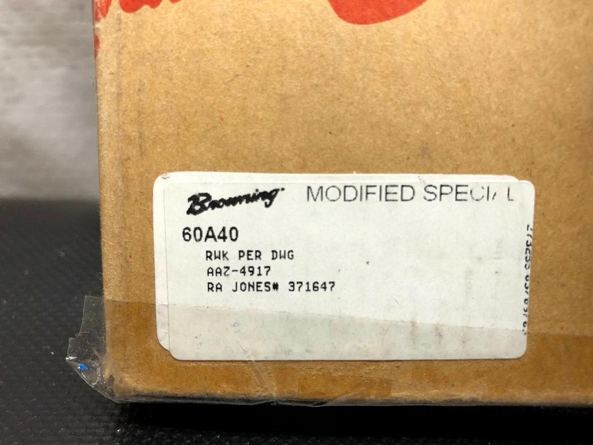 Browning 60A40 Plate Roller Chain Sprocket, 3/4” Stocked Bore, 40 Teeth