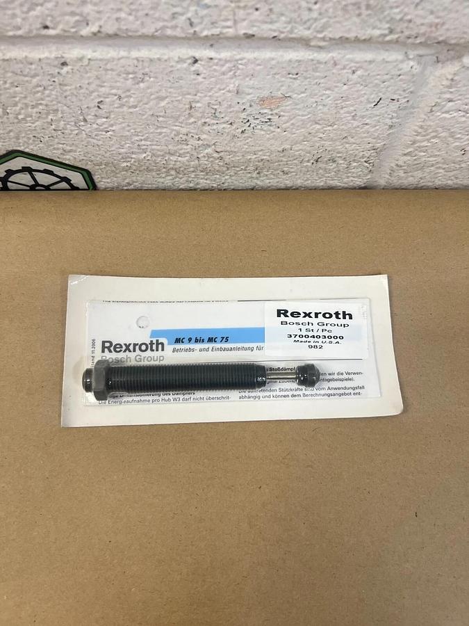 Used Rexroth MC 9 bis MC 75 Hydraulic Shock Absorber