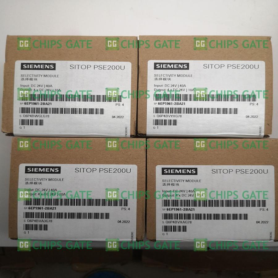 Used Siemens 6EP1961-2BA21 Selectivity Module SITOP PSE200U