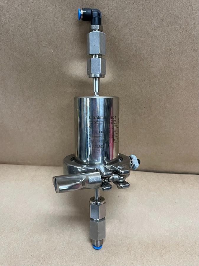 Used Ultrafilter International R-EG 0005I1 SS Filter Housing w/ R-TF 03-10 Element
