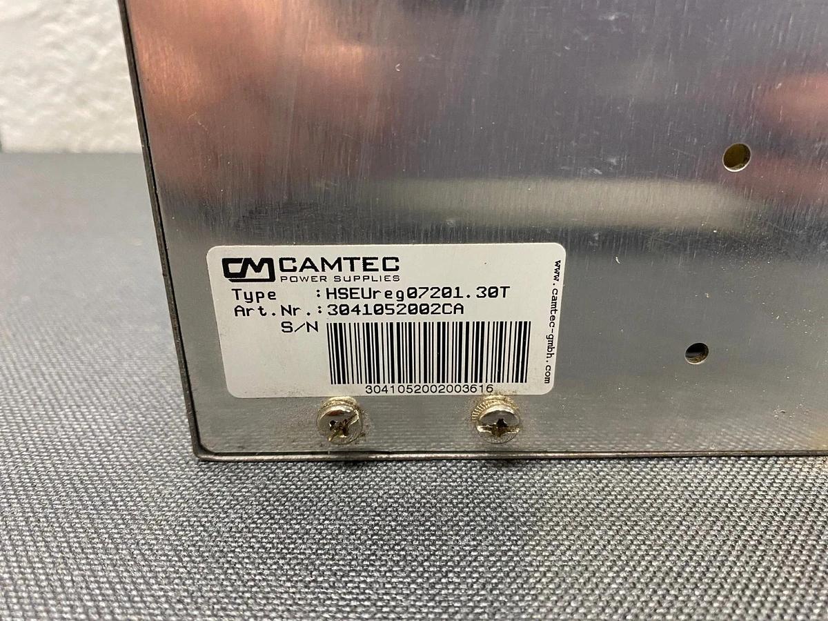 Used Camtec HSE720UReg Power Supply, HSEUreg07201.30T