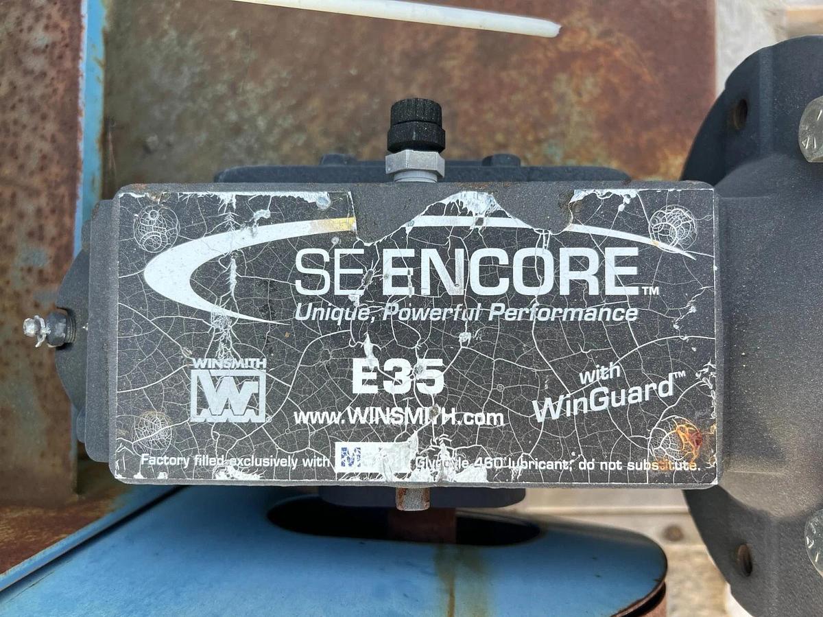 Used Dover MEI 14”x 16”x Rotary Airlock w/ 3HP Motor, Winsmith E 35 Gearbox